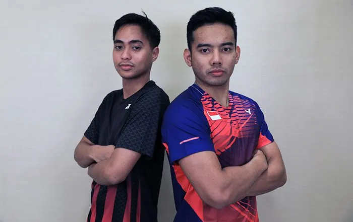 Rahmat Hidayat (kiri) Pramudya Kusumawardana (kanan) akan menjalani laga debut.