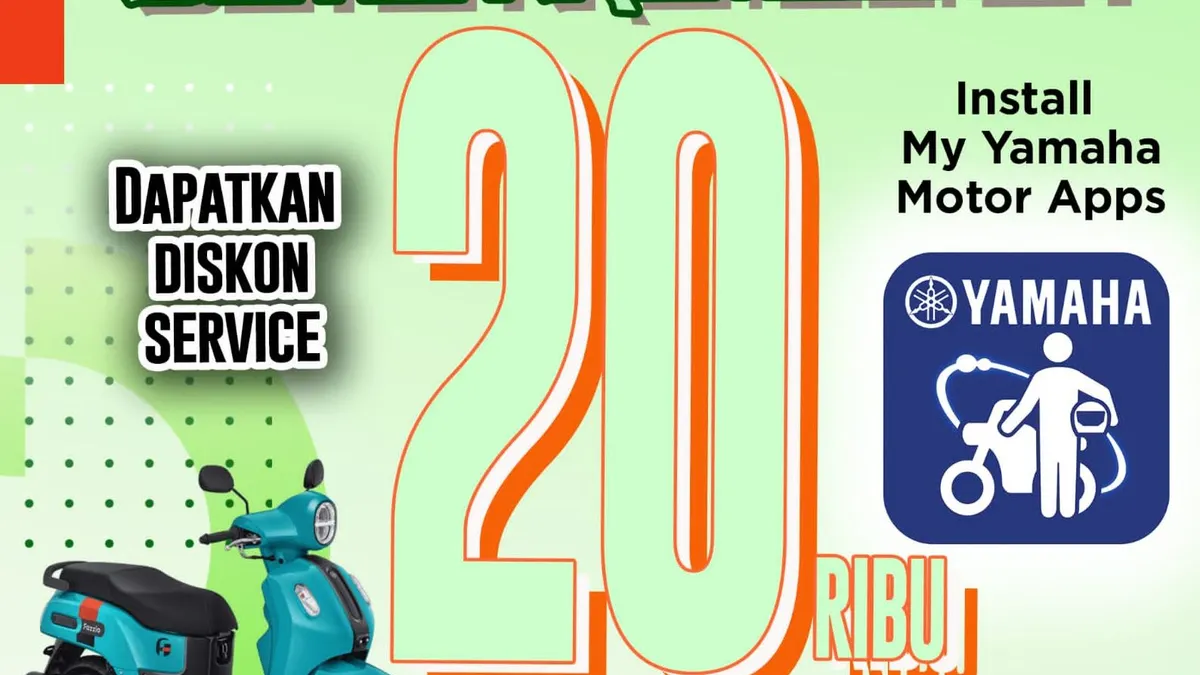 Flayer program Berkah Ramadhan dari Yamaha.