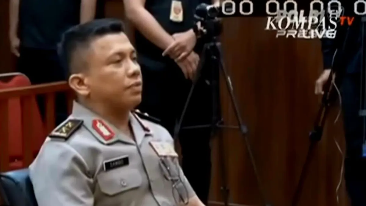 Ferdy Sambo saat menghadapi sidang Kode Etik Profesi Polri, Kamis,  25/8/ 2022