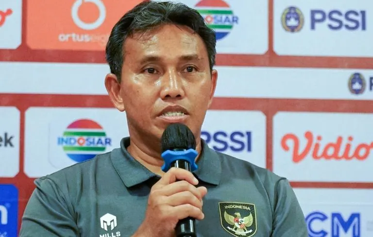 Pelatih Timnas Indonesia U-16, Bima Sakti.