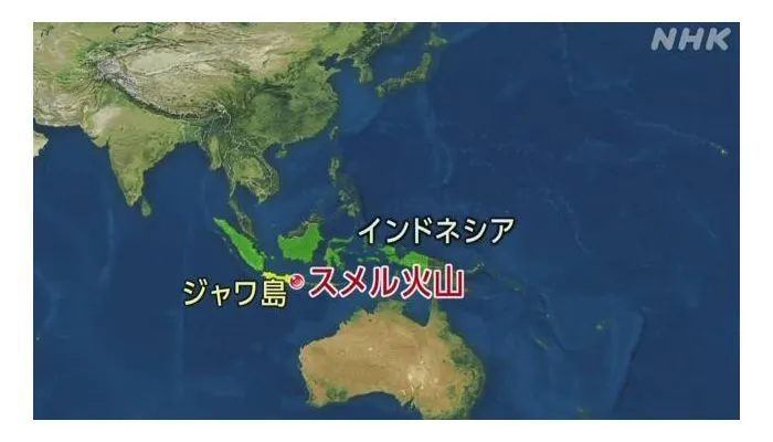 Pemberitaan Jepang terkait letusan Gunung Semeru