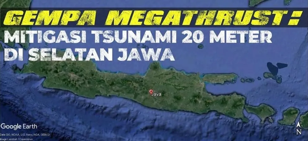 Gempa Megathrust Ancam Potensi Tsunami Setinggi 20 Meter, Ini Wilayah Zona Megathrust dan Prediksi Tumbukannya