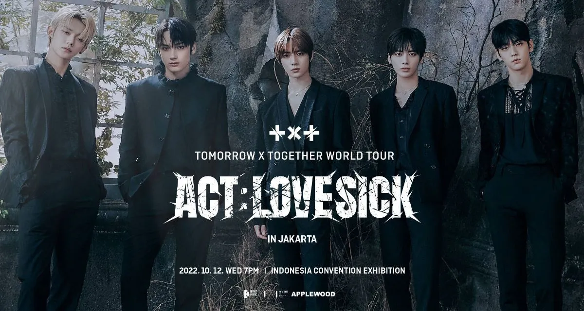 Konser TXT di Jakarta.