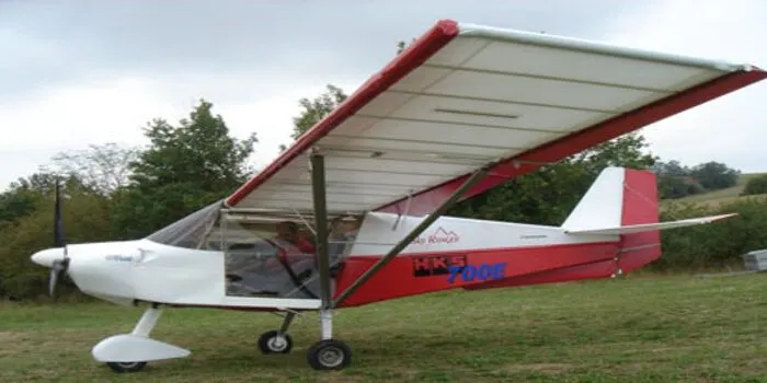 Ilustrasi pesawat Sky Ranger. Pesawat dengan jenis ini milik FASI jatuh di Bumi Perkemahan Cibubur Jakarta Timur.
