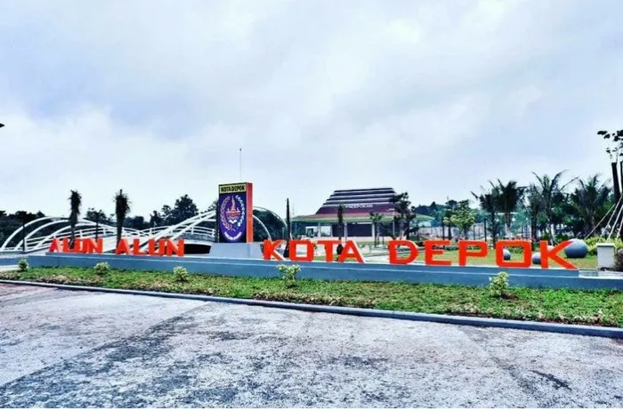 Alun-alun Kota Depok.(Dok/berita.depok.go.id)