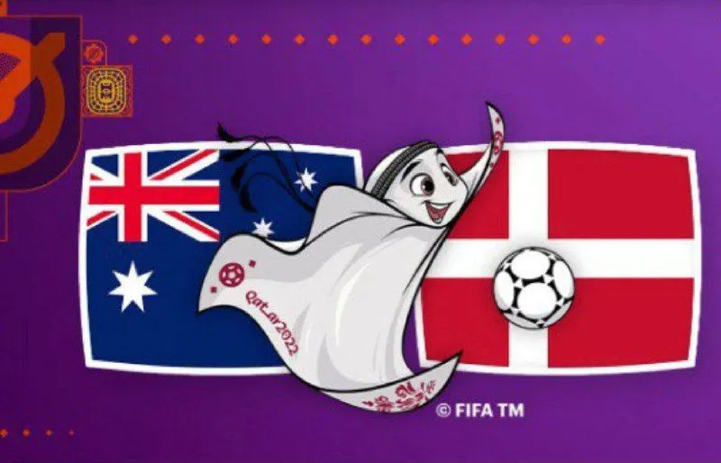 Link Live Streaming Piala Dunia 2022 Qatar, Australia vs Denmark Malam Ini Pukul 22.00 WIB, Klik di Sini