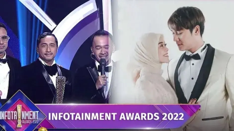 Raih banyak penghargaan di Infotainment Awards 2022, Lesti Kejora dan Rizky Billar tidak bisa datang menghadiri acara.