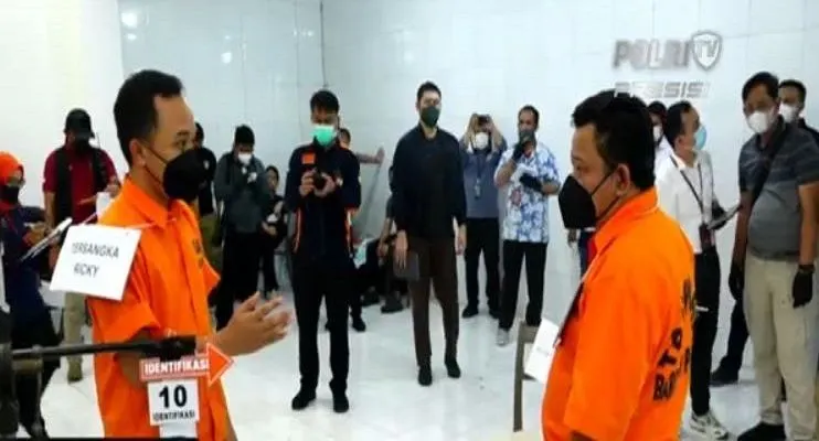 Gelaran rekonstruksi pembunuhan berencana Brigadir J yang dihadiri oleh tersangka Ferdy Sambo.