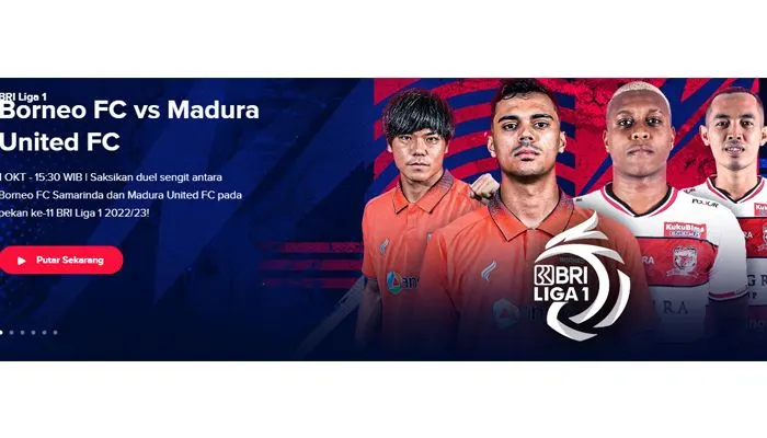 Link Live Streaming Bola Borneo FC vs Madura United BRI Liga 1 Hari Ini Pukul 15.30 WIB, Klik di Sini