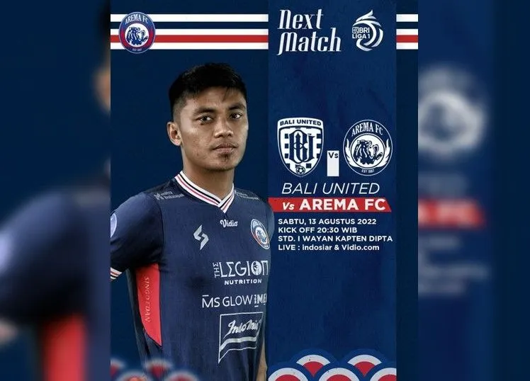 LINK LIVE STREAMING Bali United vs Arema FC di Liga 1.