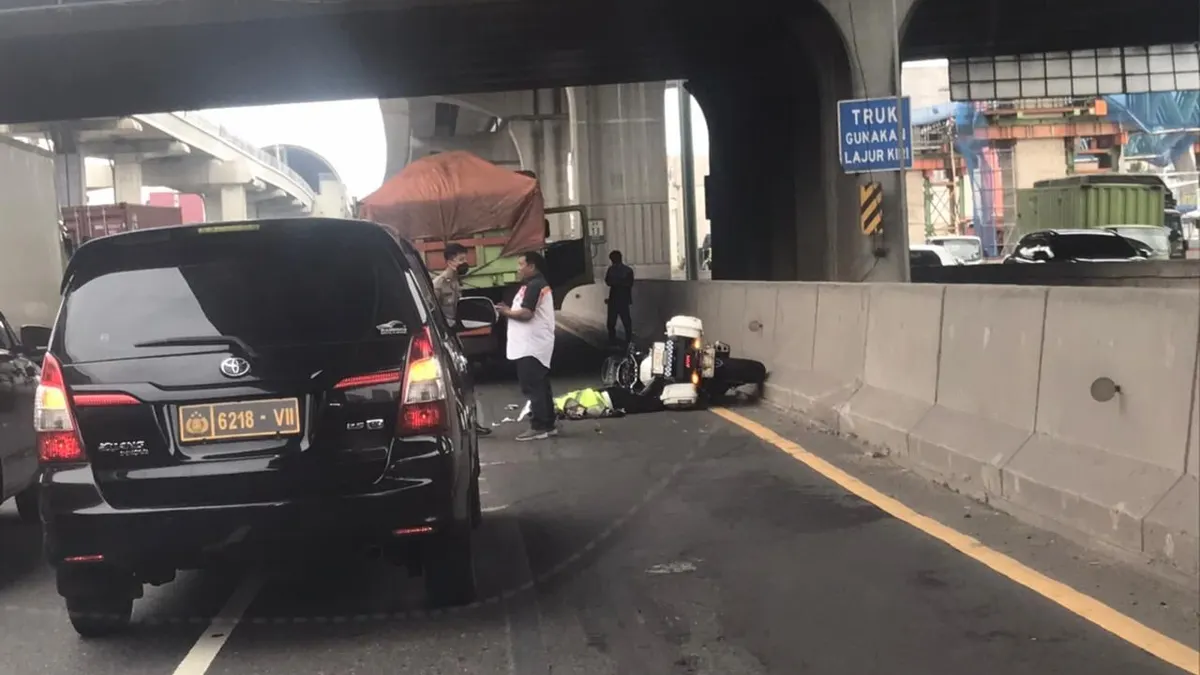 Tersenggol Truk Saat Lakukan Pengawalan, Polisi Patwal Meninggal Dunia
