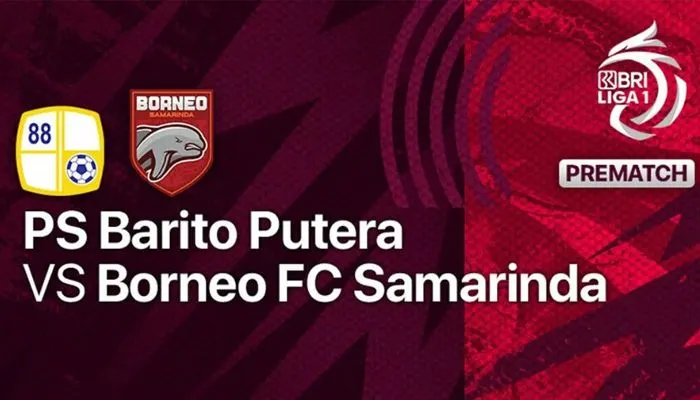 Link Live Streaming Vidio.com Barito Putera vs Borneo FC