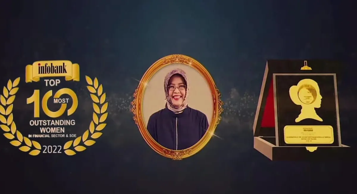 Salah satu direksi perempuan bank bjb yanv masuk TOP100 Most Oustanding Women 2022