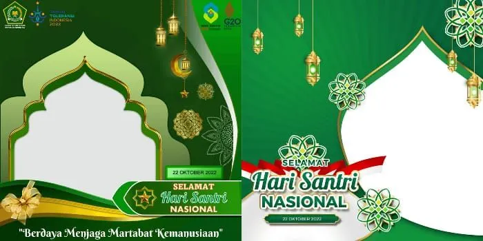 15 Link Twibbon Hari Santri Nasional 2022, Cocok untuk Status dan Dipasang di Media Sosial