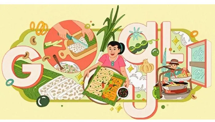 Bangga! Tempe Mendoan Dijadikan Ikon Google Doodle Hari Ini