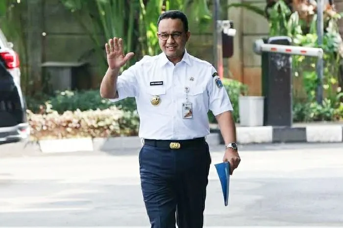 Gubernur DKI Jakarta Anies Baswedan tiba di Gedung KPK,  Rabu 7 September 2022