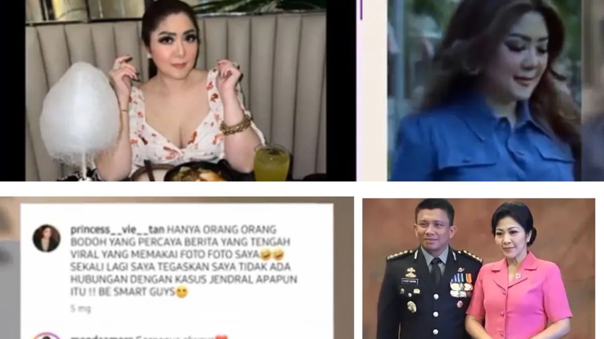 Selebgram yang disebut mirip dengan istri Ferdy Sambo, Putri Candrawathi.