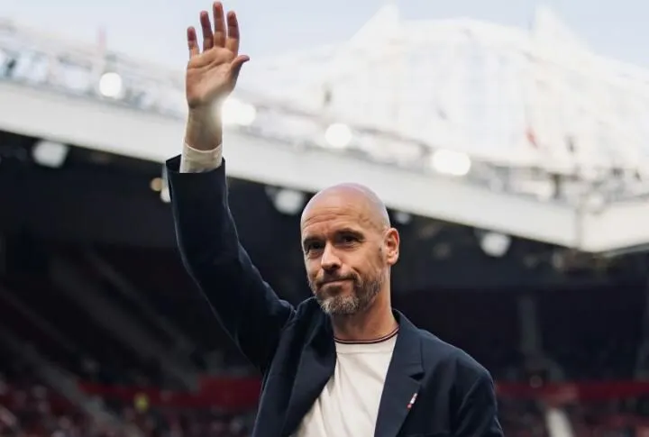 Pelatih Manchester United (MU), Erik ten Hag.