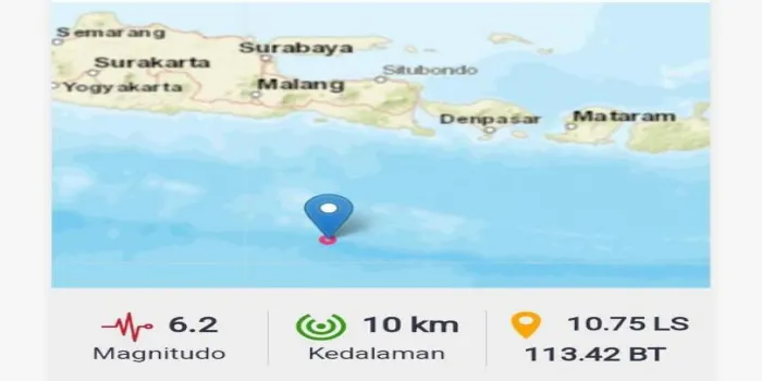 Terungkap Penyebab Gempa 6,2 M di Jember, Apakah Ada Kaitannya dengan Megathrust?