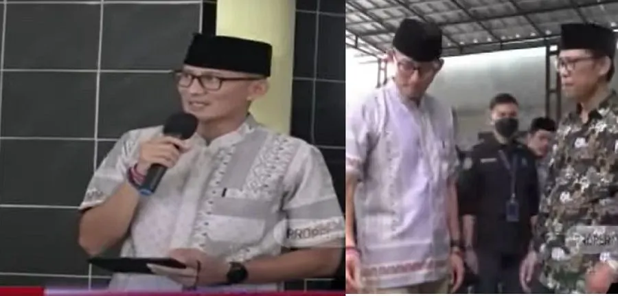 Menparekraf Sandiaga Uno Kunjungi Ponpes Al Hasaniyah Dalam Rangka Memperingati Hari Santri