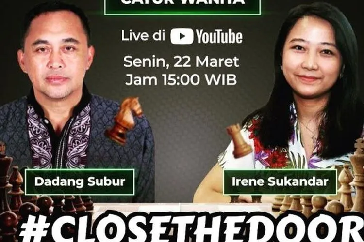 Jadwal dan Link Live Streaming GM Irene Vs Dewa Kipas, Senin Pukul 15.00 WIB. [Instagram/Deddy Corbuzier]