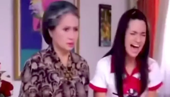 Viral Adegan Jadul Nia Ramadhani di Sinetron Bawang Merah Bawang Putih, Anti Mainstream dan di Luar Logika!