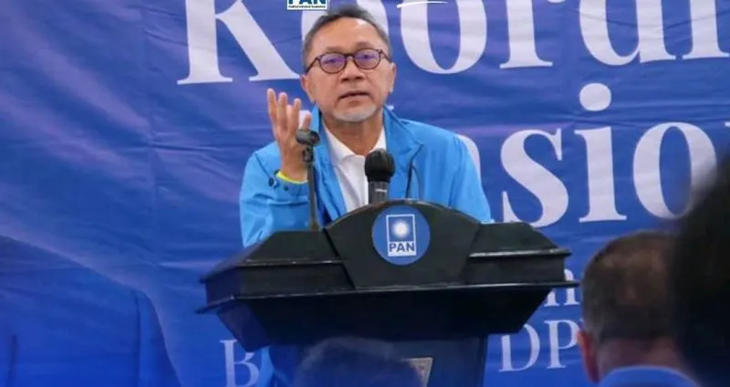 Ketua Umum DPP PAN Zilkifli Hasan (Zulhas) larang kader PAN intervensi Kemendag