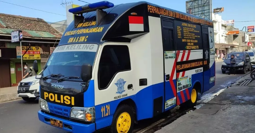 Ilustrasi SIM keliling