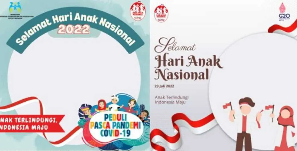 Ilustrasi. Kumpulan Twibbon Hari Anak Nasional Cocok Banget Dipasang di Media Sosial