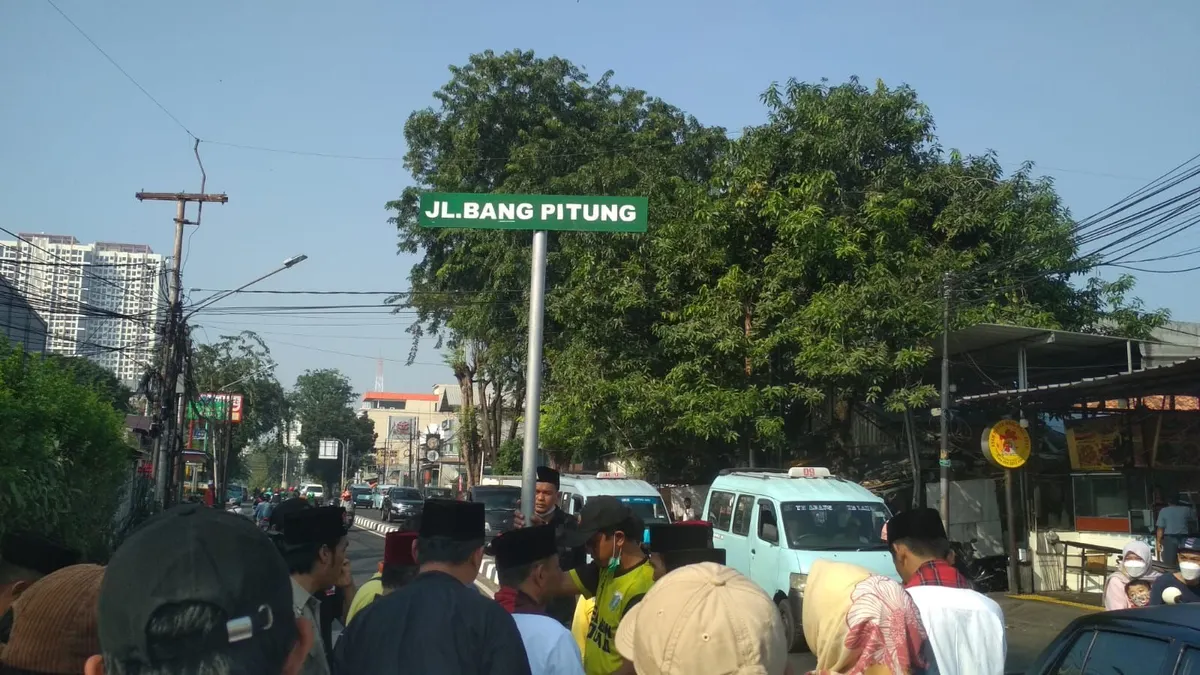 Pemerintah Provinsi (Pemprov) DKI Jakarta mengabadikan sejumlah tokoh Betawi sebagai nama jalan, gedung dan zona khusus.