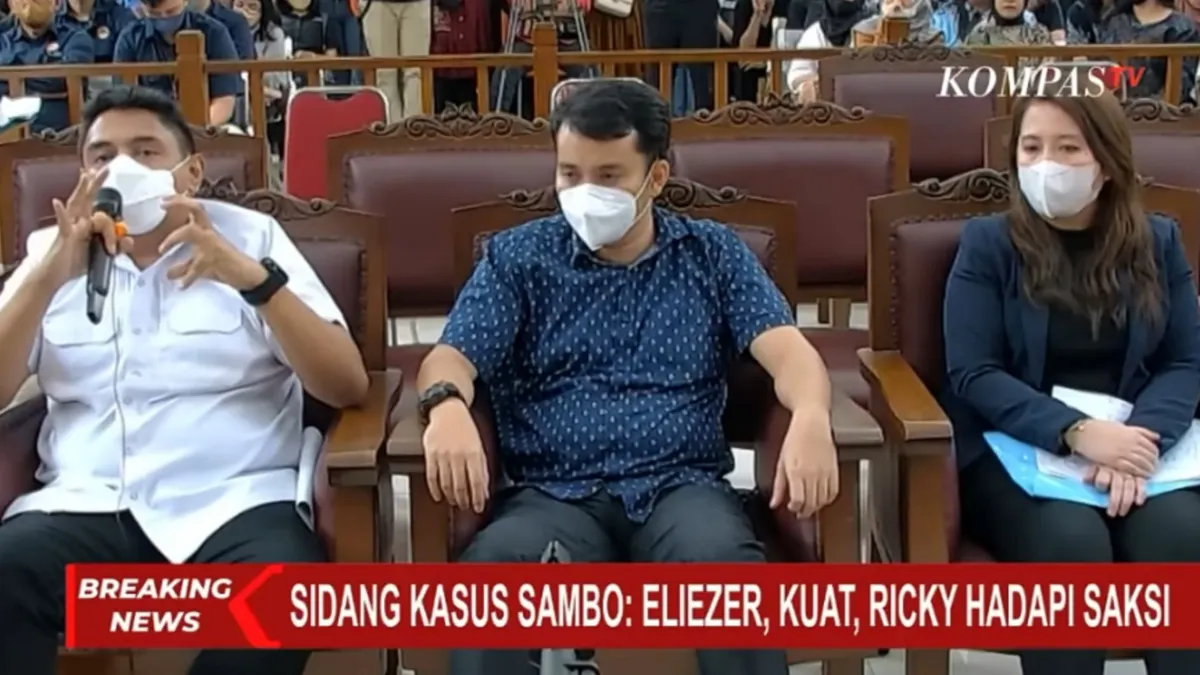 AKBP Ridwan Soplanit mengaku mendapatkan tekanan dari terdakwa Ferdy Sambo saat sedang melakukan olah TKP.