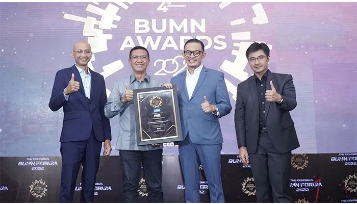 PNM Raih 2 Penghargaan The Iconomics 4th BUMN Award 2022 atas Brand Equity Perusahaan