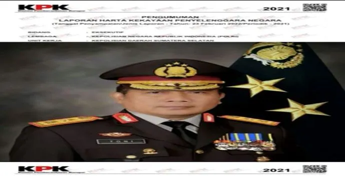 Beda Jauh Dari Teddy Minahasa, Ini Dia Kekayaan Irjen Toni Harmanto Kapolda Jatim Baru