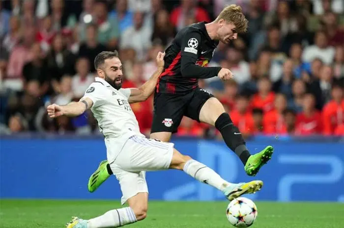 Kalahkan Leipzig, Real Madrid Perpanjang Rekor Kemenangan di Awal Musim Liga Champions