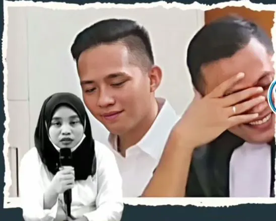 Bharada tertawa tipis bersama pengacara mendengar kesaksian Susi ART dari Ferdy Sambo Cs