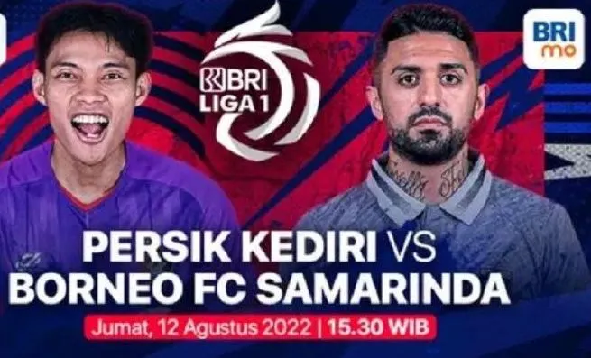 Persik Kediri vs Borneo FC, jadwal liga 1 pekan ke 4 hari ini