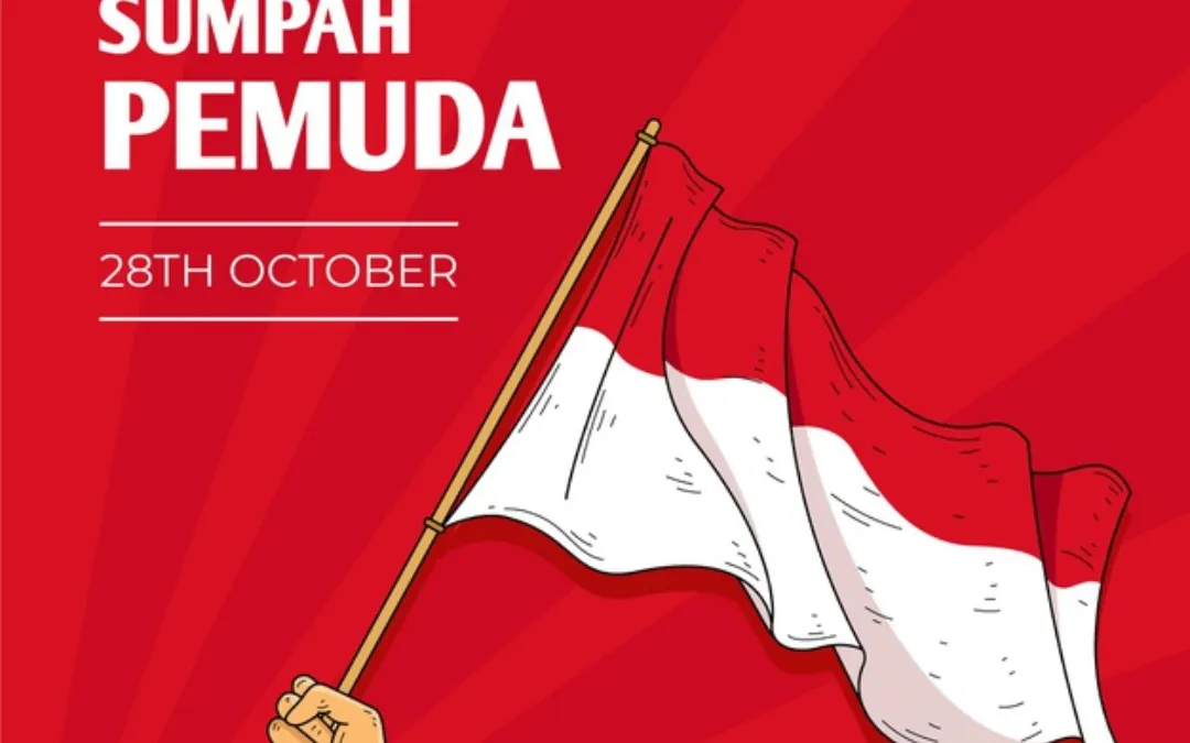 Ilustrasi Hari Sumpah Pemuda pada 28 Oktober 2022.