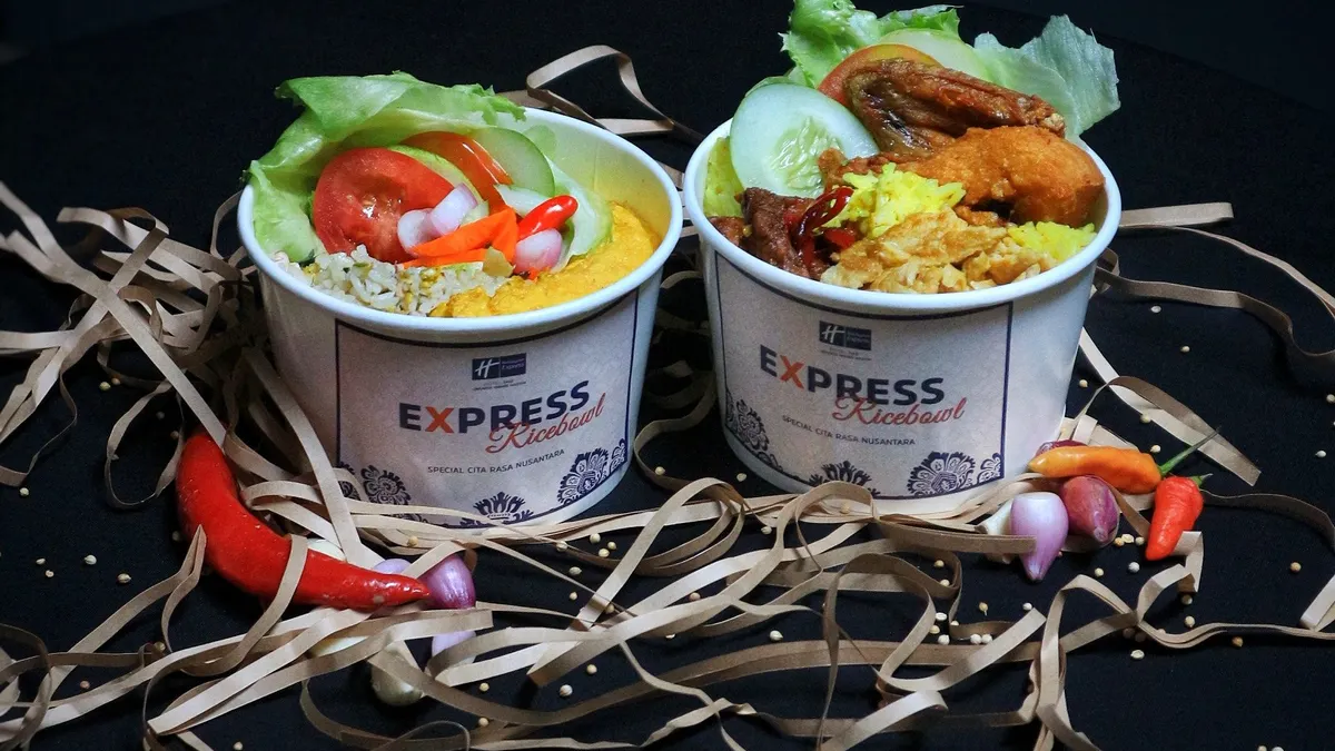 Dua menu ricebowl ini melengkapi varian menu Express Ricebowl 