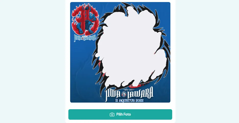Twibbon ulang tahun Arema.