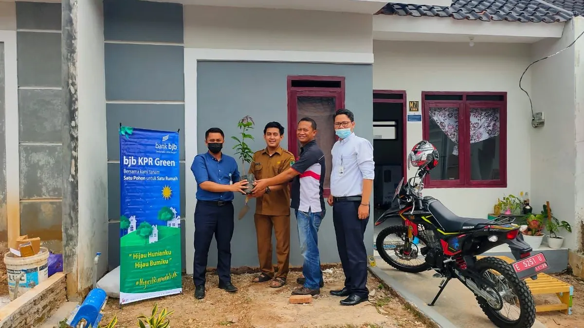 bank bjb Wujudkan Hunian Hijau Lewat bjb KPR Green
