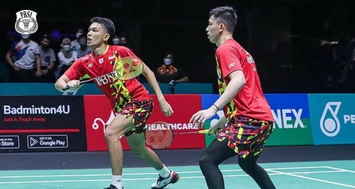  Malaysia Masters 2022 babak pertama (Instagram/@kevingideon.fc_)