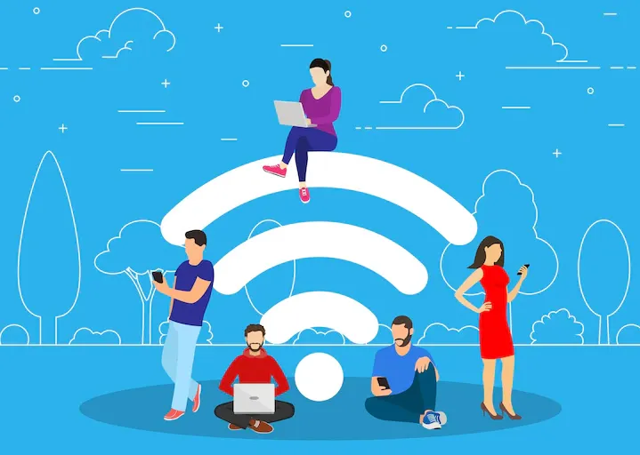 Ilustrasi : internet lemot saat sedang beraktivitas