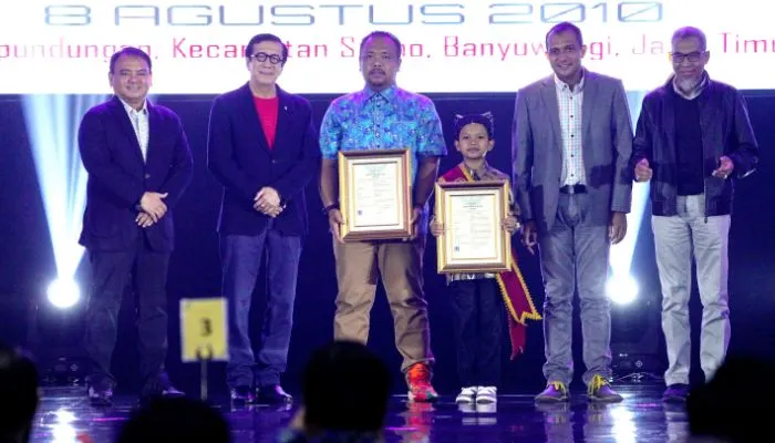 Abah Lala Juga Mendapat Penghargaan dari Menkumham Atas Hak Cipta