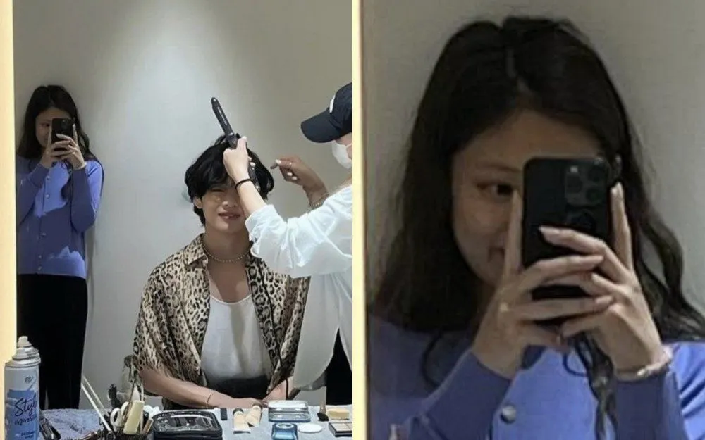 Jennie dan V BTS
