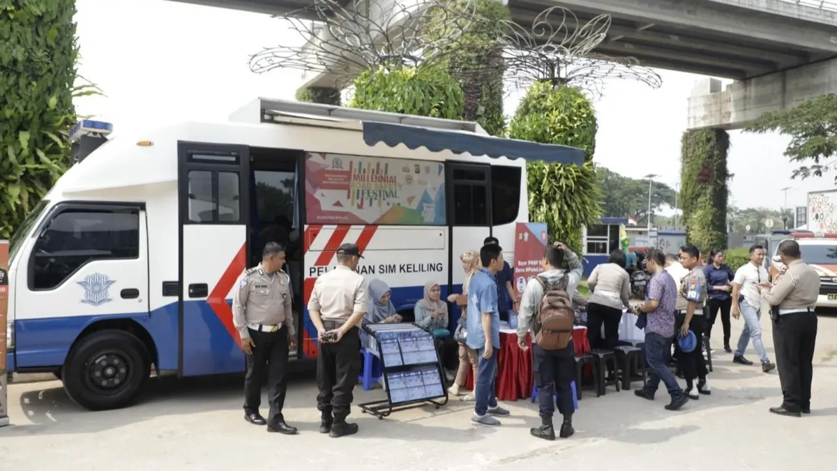 Berikut jadwal pelayanan SIM keliling di Jakarta hari ini yang digelar Polda Metro Jaya