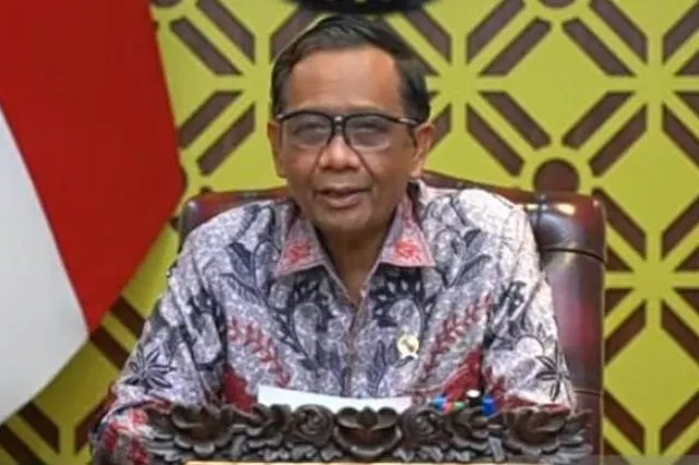  Menkopolhukam Mahfud MD 