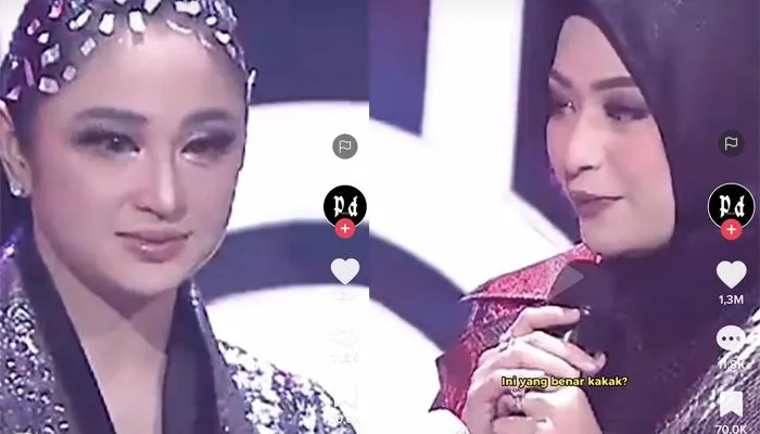 Umumkan Rizky Billar Menang Kategori Gorgeous Dad, Ekspresi Dewi Perssik dan Natalie Holscher Jadi Sorotan