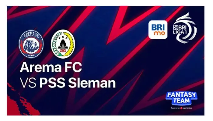 Link Live Streaming Arema FC vs PSS Sleman Liga 1 Jumat 5 Agustus 2022 Kick Off Jam 20.30 WIB