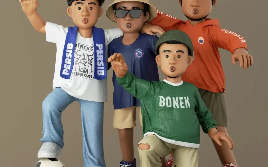 Ramai dilirik sebuah miniatur yang mengenang Tragedi Kanjuruhan yang terjadi pada 1 Oktober 2022.