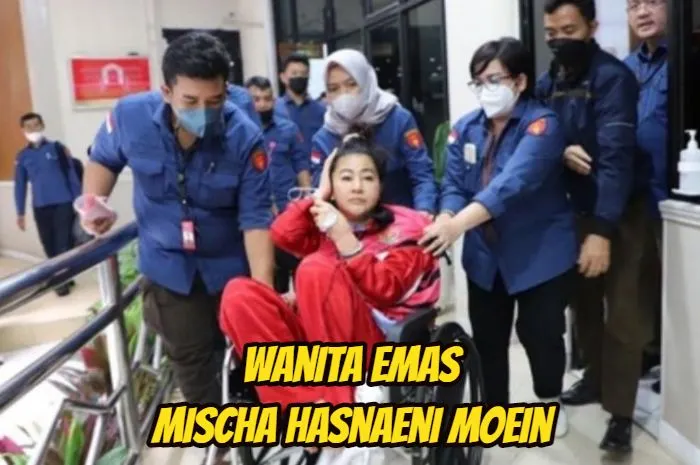 Tersangka korupsi PT Waskita Beton Precast, Hasnaeni menangis histeris saat dijemput paksa.